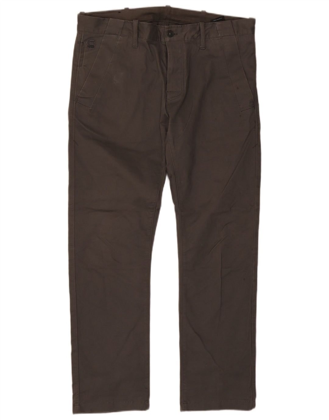 Pantaloni chino dritti da uomo G-Star W36 L29 kaki