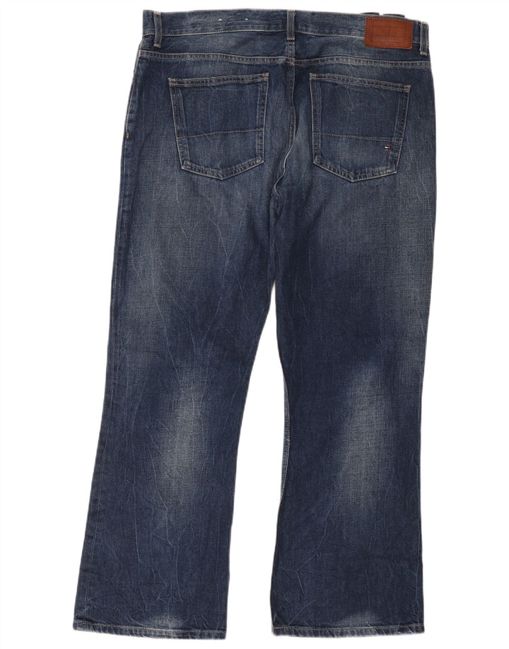 Jeans bootcut da uomo Tommy Hilfiger W36 L30 cotone blu
