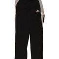 Pantaloni da tuta da uomo Adidas UK 36/38 Small Nero Colourblock Poliestere