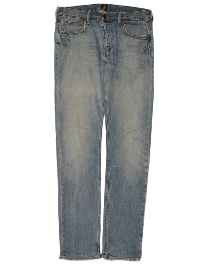 Jeans LEE Powell Slim da uomo W32 L34 in cotone blu
