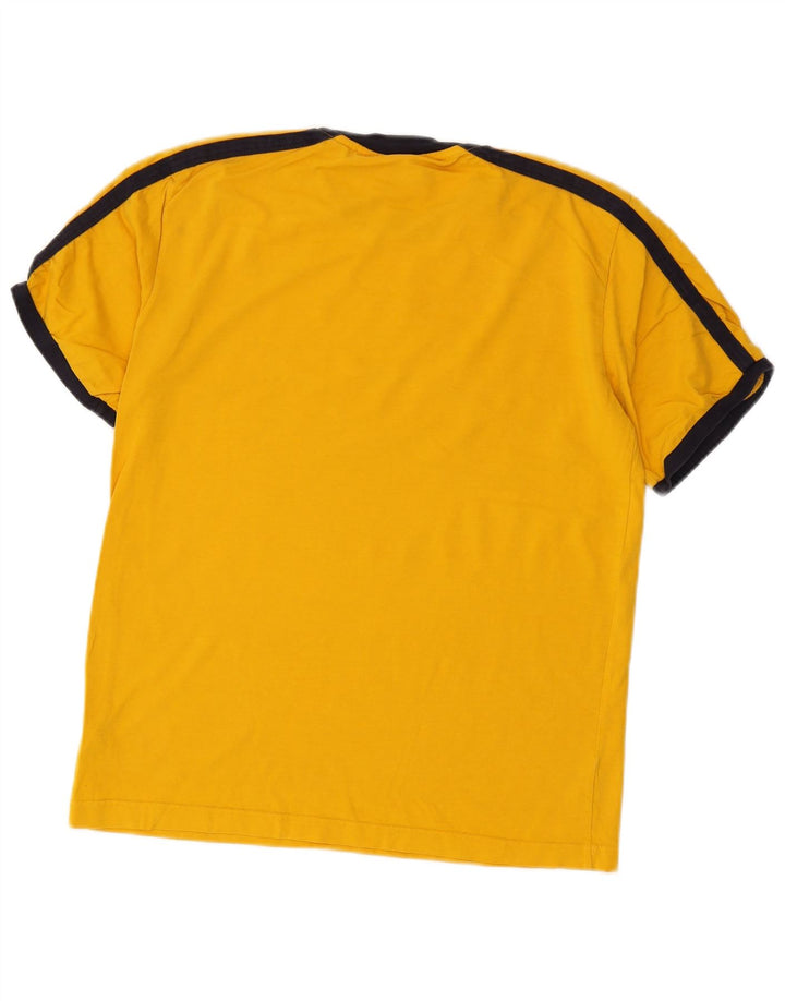 T-shirt da uomo Puma Top gialla media