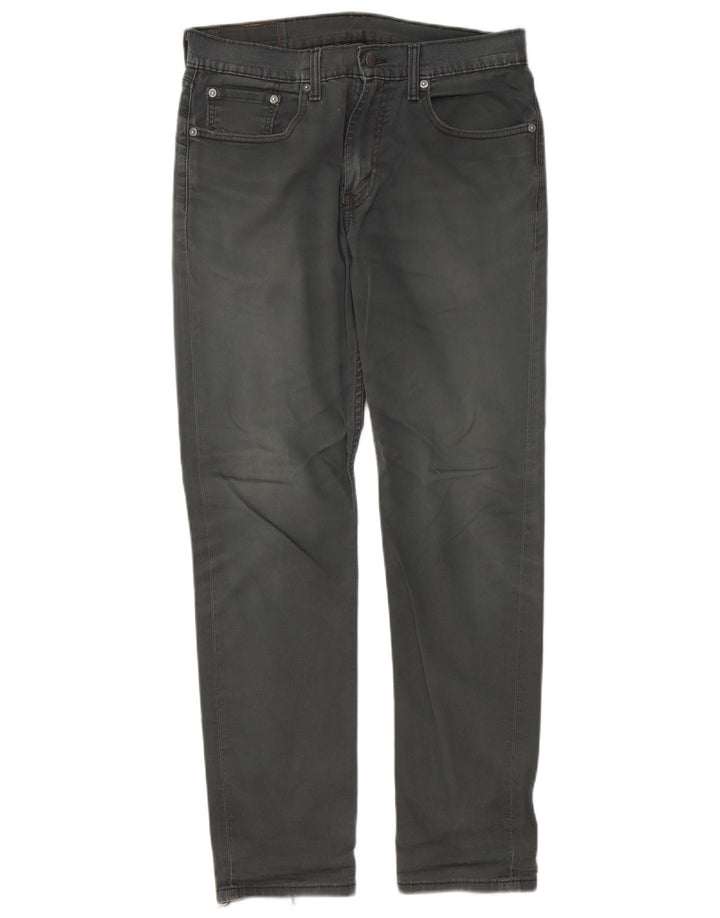 Levi's Uomo 502 Jeans affusolati W32 L32 Cotone grigio