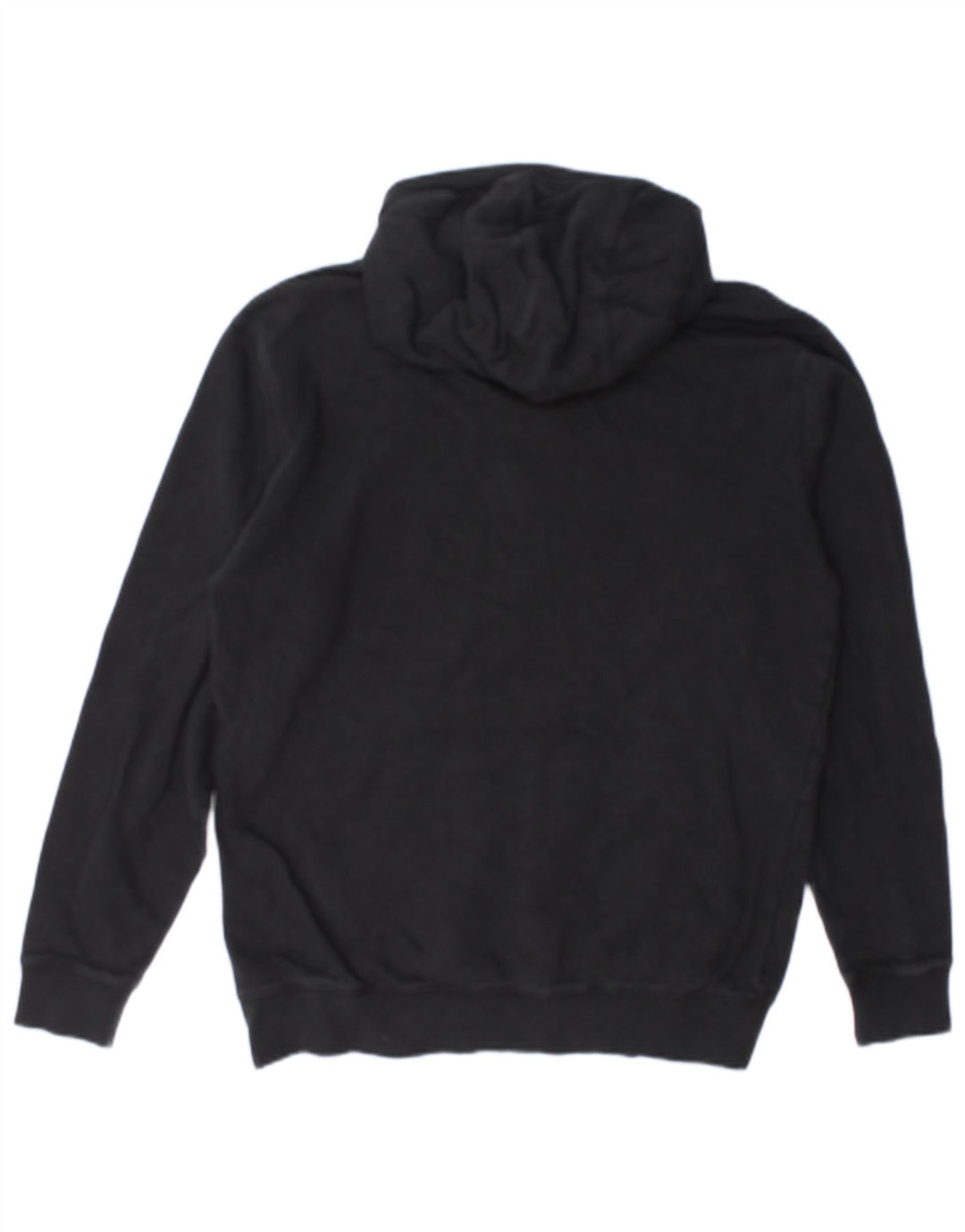 Felpa con cappuccio grafica da uomo VANS piccola in cotone nero