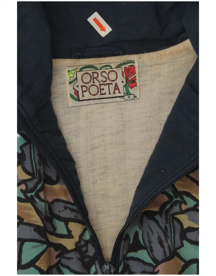 Giacca da ginnastica da uomo Orso Poeta medio blu navy