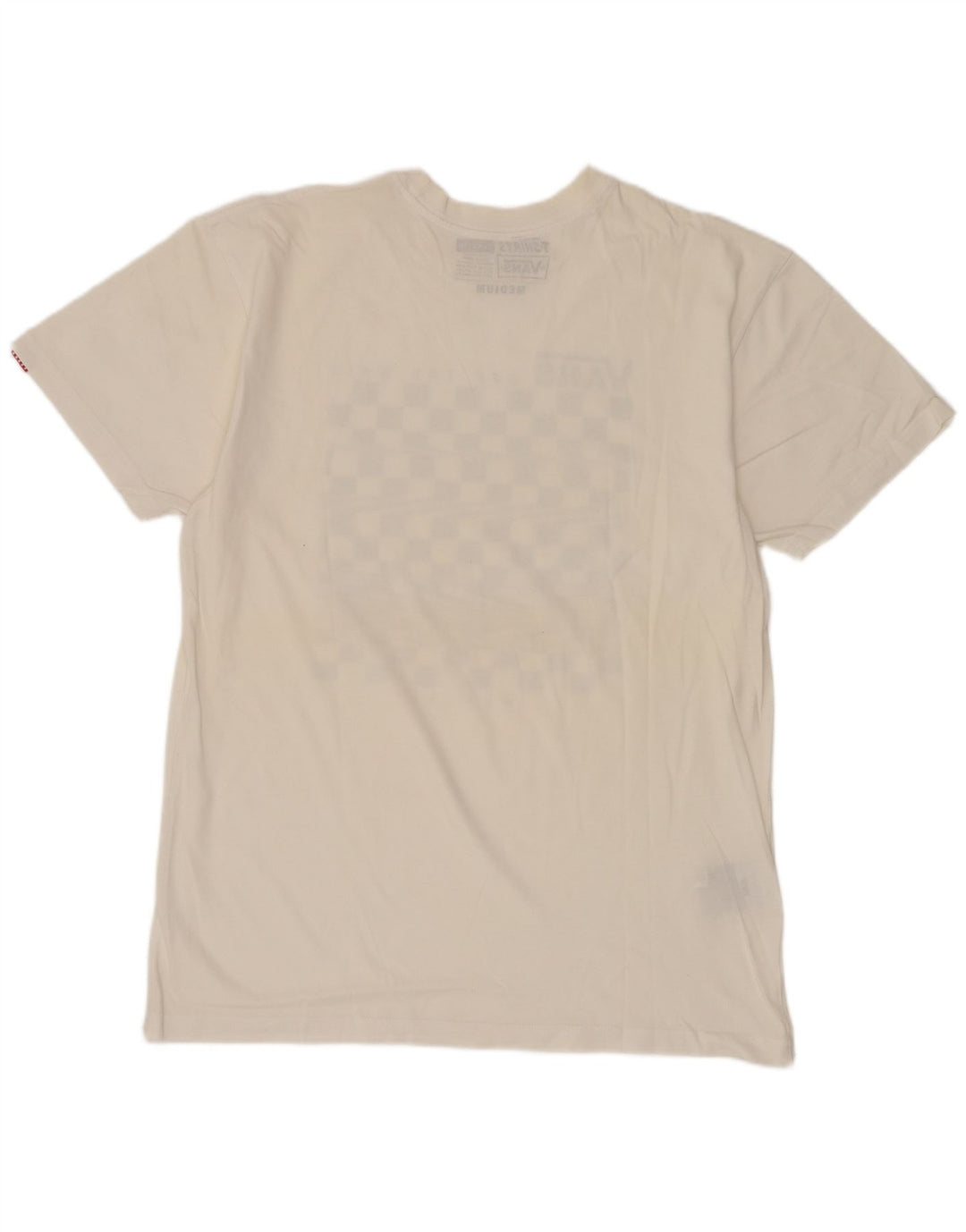 T-shirt grafica da uomo con vestibilità classica Vans, cotone bianco medio