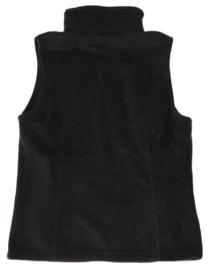 Gilet in pile da donna COLUMBIA UK 14 medio poliestere nero