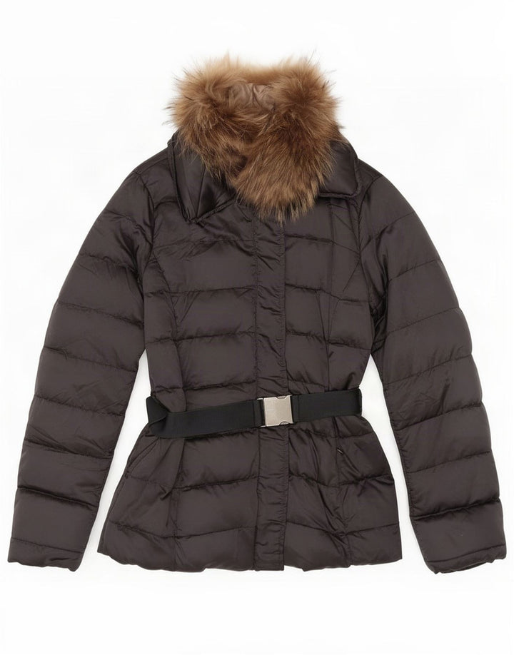 Giacca imbottita da donna Marella UK 10 Small Grigio Poliammide