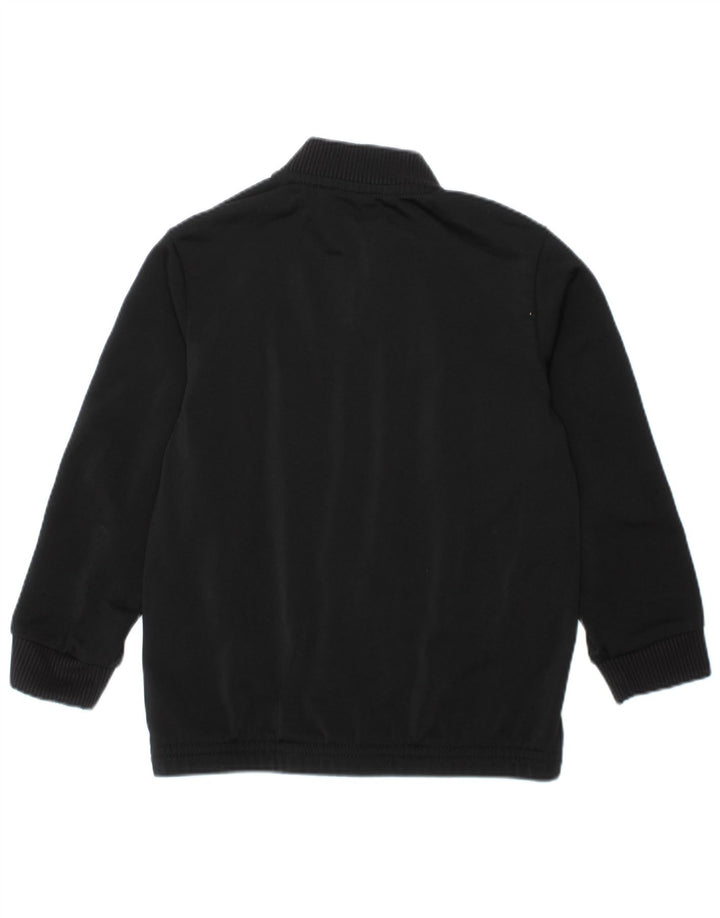 Giacca da tuta da ragazzo Adidas 3-4 anni in poliestere color block nero