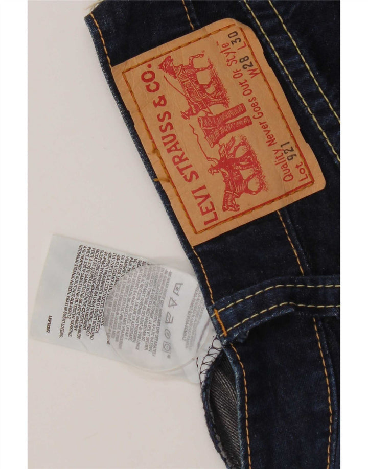 Jeans Levi's 921 Bootcut da donna W28 L30 in cotone blu