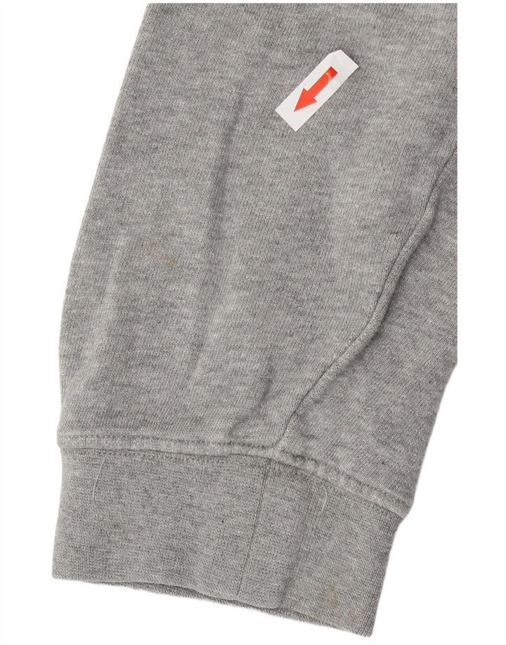 Replay Felpa oversize con grafica corta da donna UK 14 Large Grigio