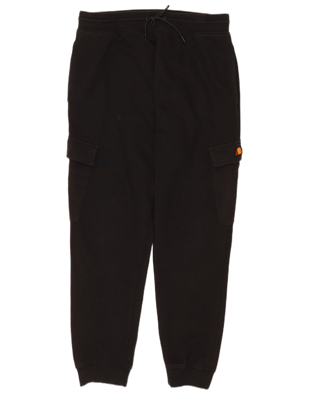 Pantaloni da tuta da uomo Ellesse Cargo Joggers grandi in cotone nero