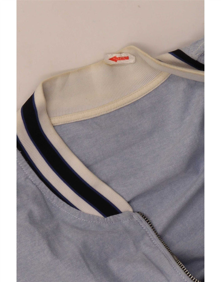 Giubbotto bomber da uomo Zara UK 40 grande cotone blu