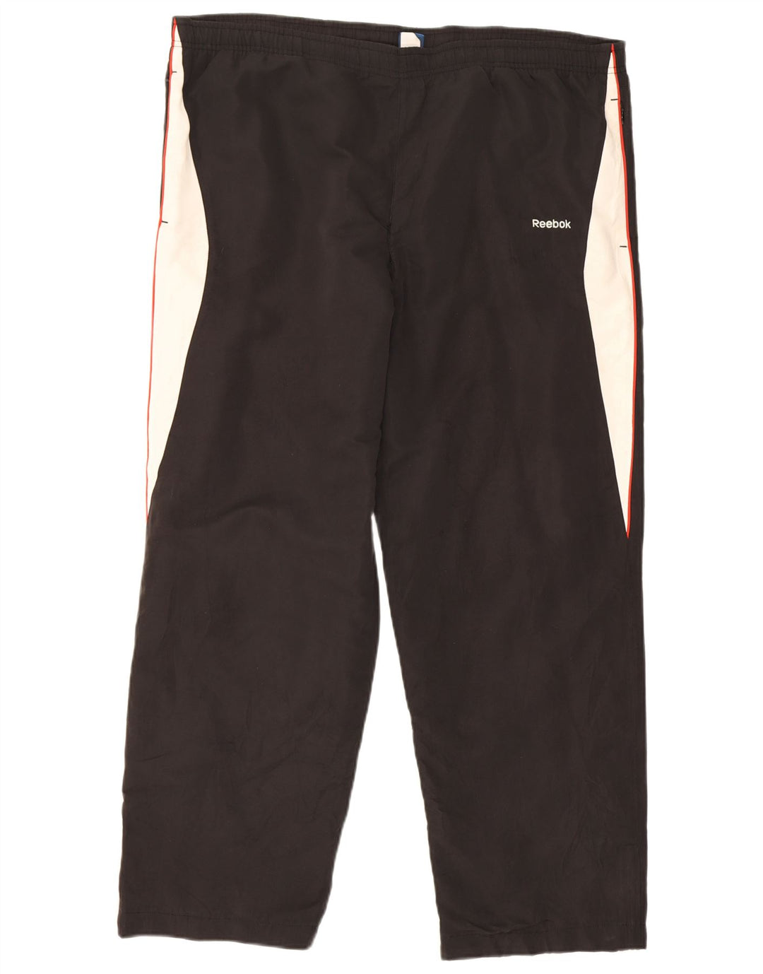 Pantaloni da tuta Reebok da uomo XL in poliestere color block nero