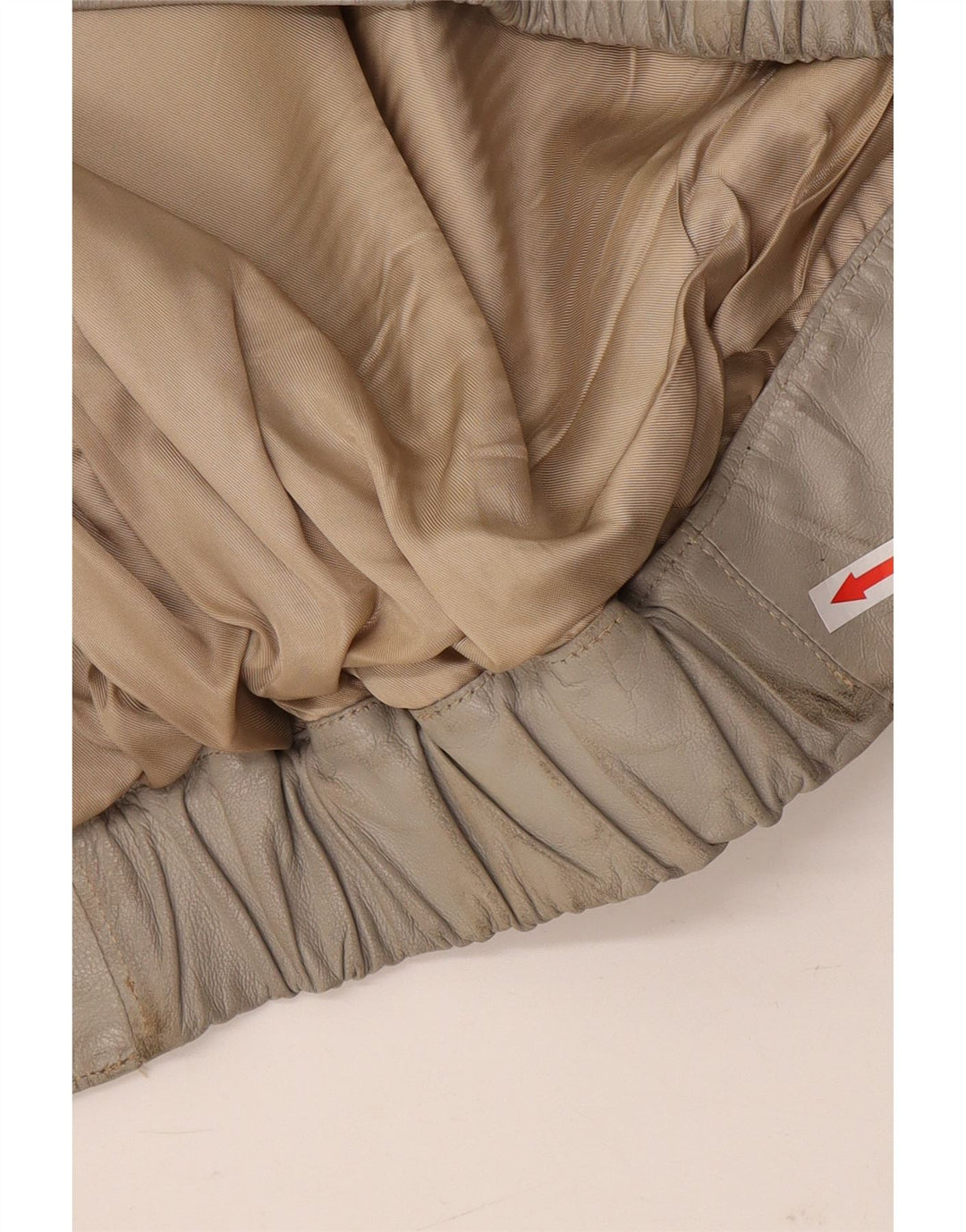 Giacca in pelle da uomo Moda Italiana IT 48 Pelle beige medio