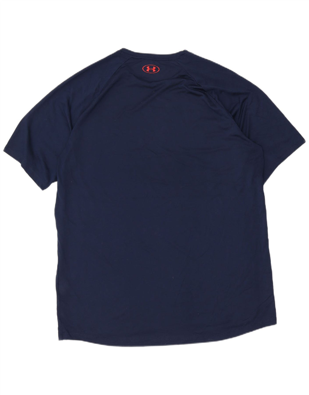 T-shirt grafica alta da uomo UNDER ARMOUR Top XL poliestere blu navy