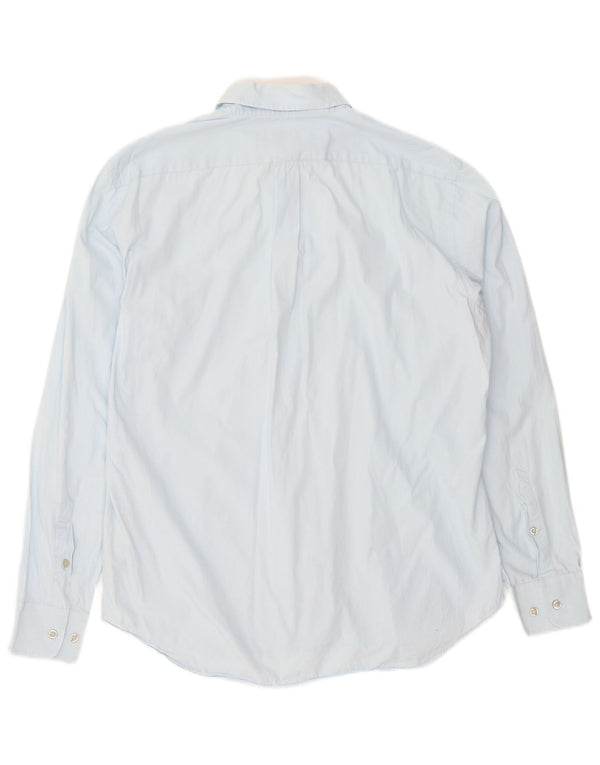 Marlboro Classics Mens Shirt XL Blue Cotton