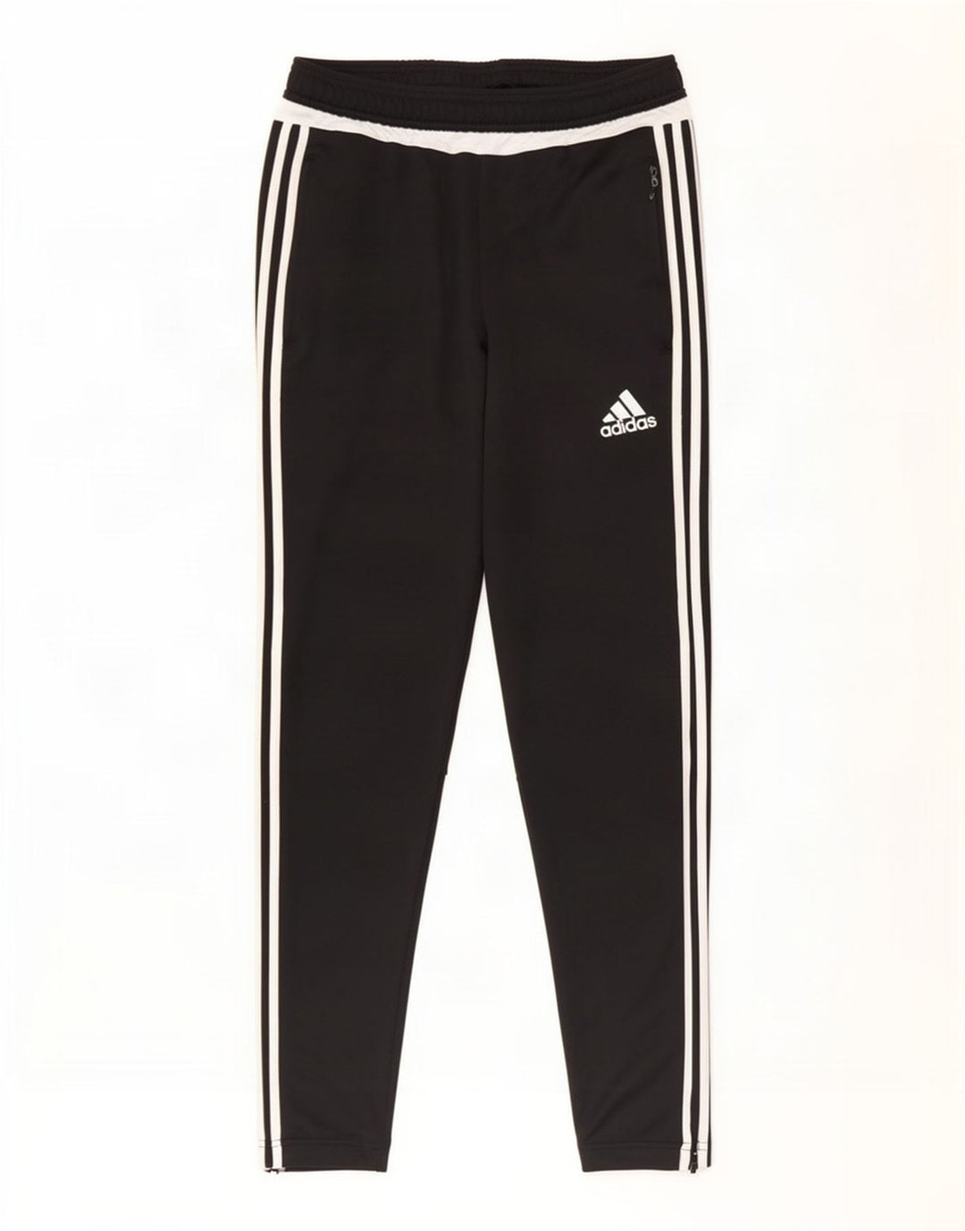 Pantaloni da tuta Adidas Climacool da uomo piccoli in poliestere color block nero