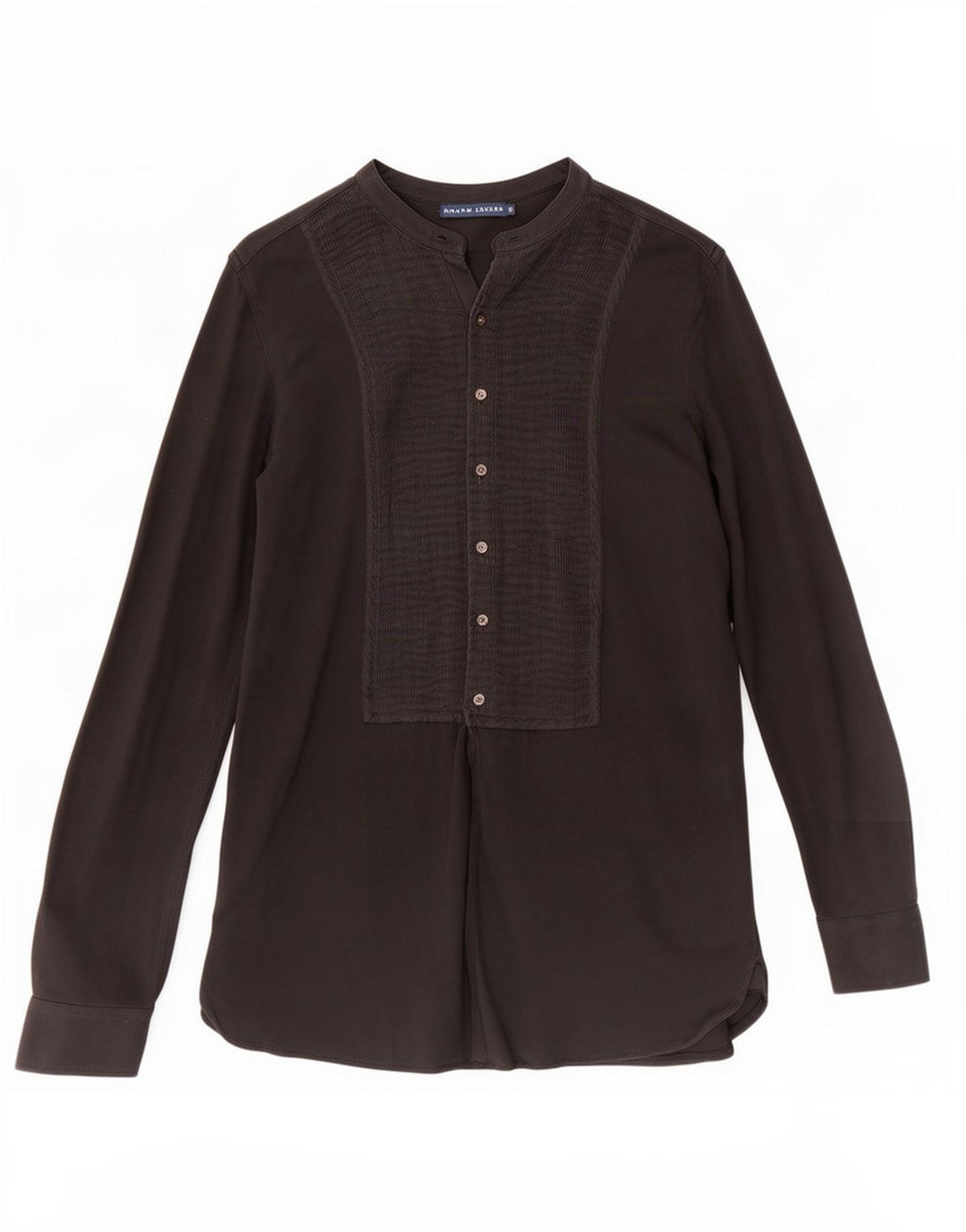 Camicia da donna Ralph Lauren UK 12 cotone nero medio