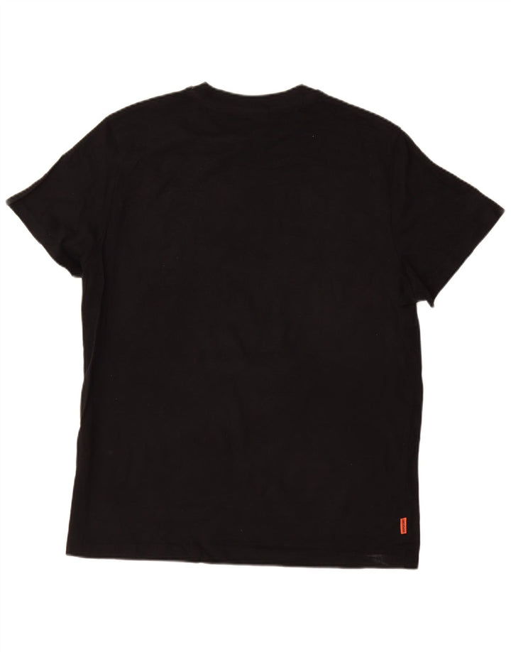 T-shirt da uomo SUPERDRY Top 3XL cotone nero