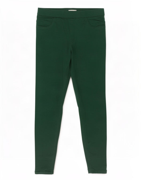 Jeans Jeggings corti da donna Marks & Spencer UK 12 medio W30 L26 cotone verde