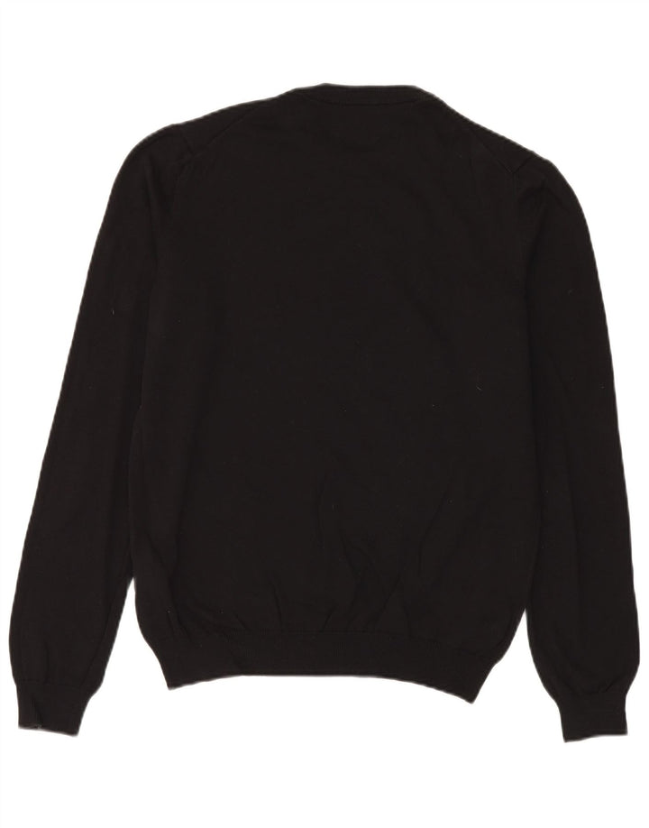Maglione maglione girocollo da uomo Replay in cotone nero medio