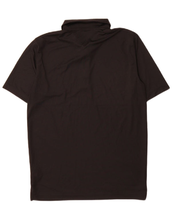 Polo da uomo Puma Medium nera in poliestere