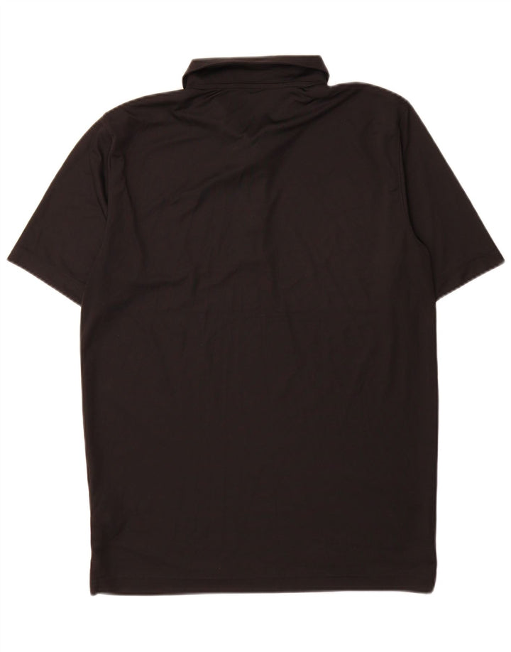 Polo da uomo Puma Medium nera in poliestere