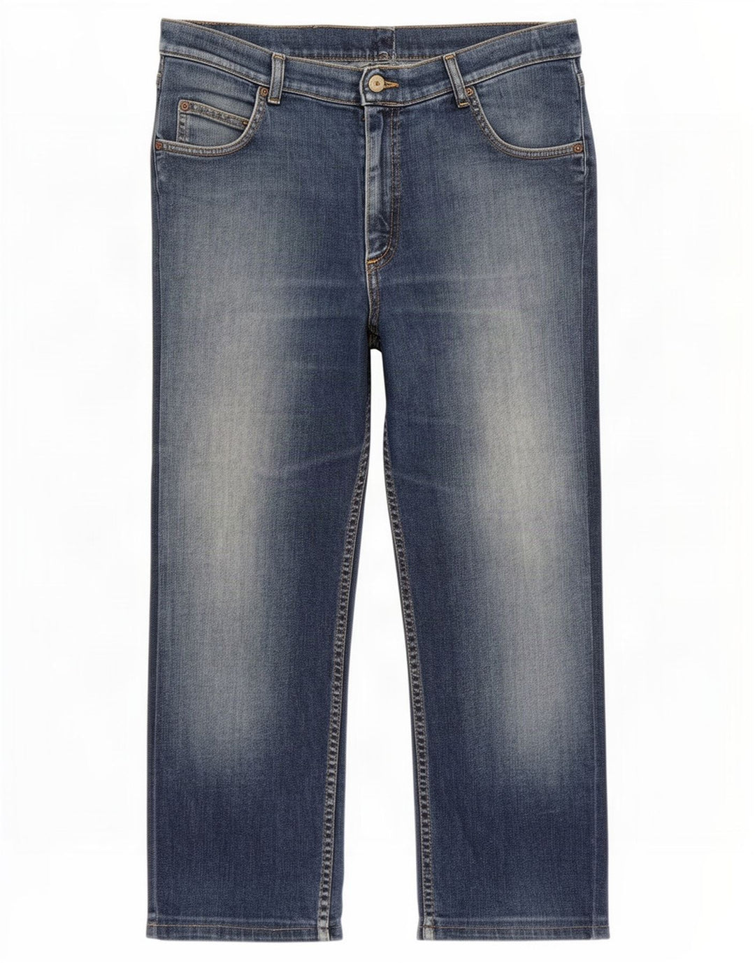 Jeans dritti da uomo Lee Brooklyn W36 L28 cotone blu
