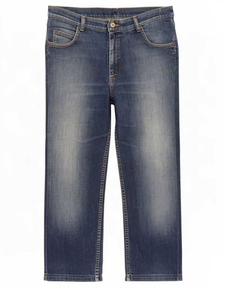 Jeans dritti da uomo Lee Brooklyn W36 L28 cotone blu