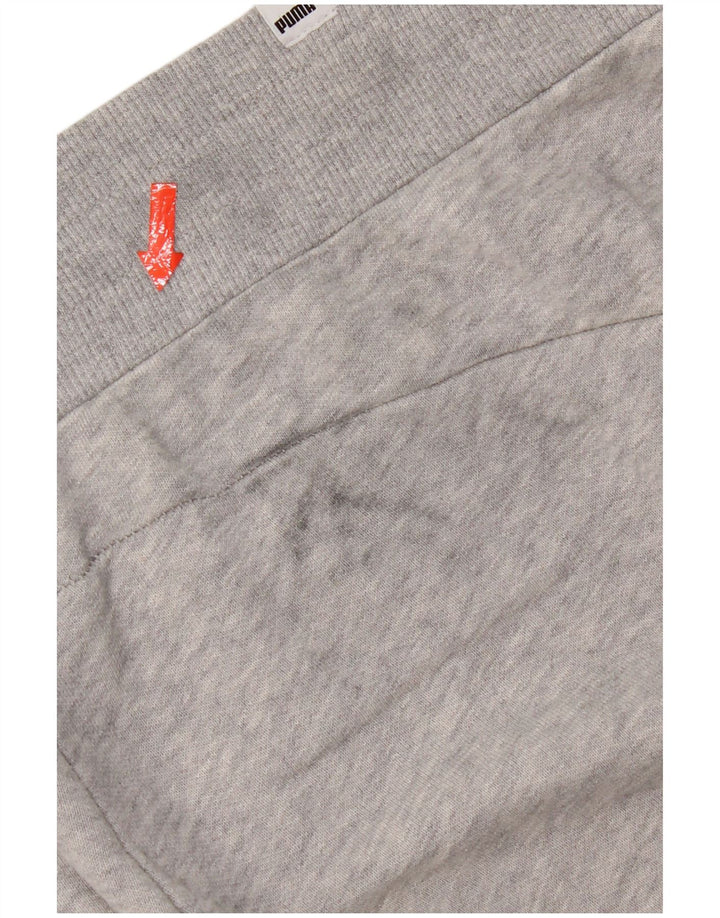 Pantaloni da tuta da donna Puma Joggers UK 14 Cotone grigio medio