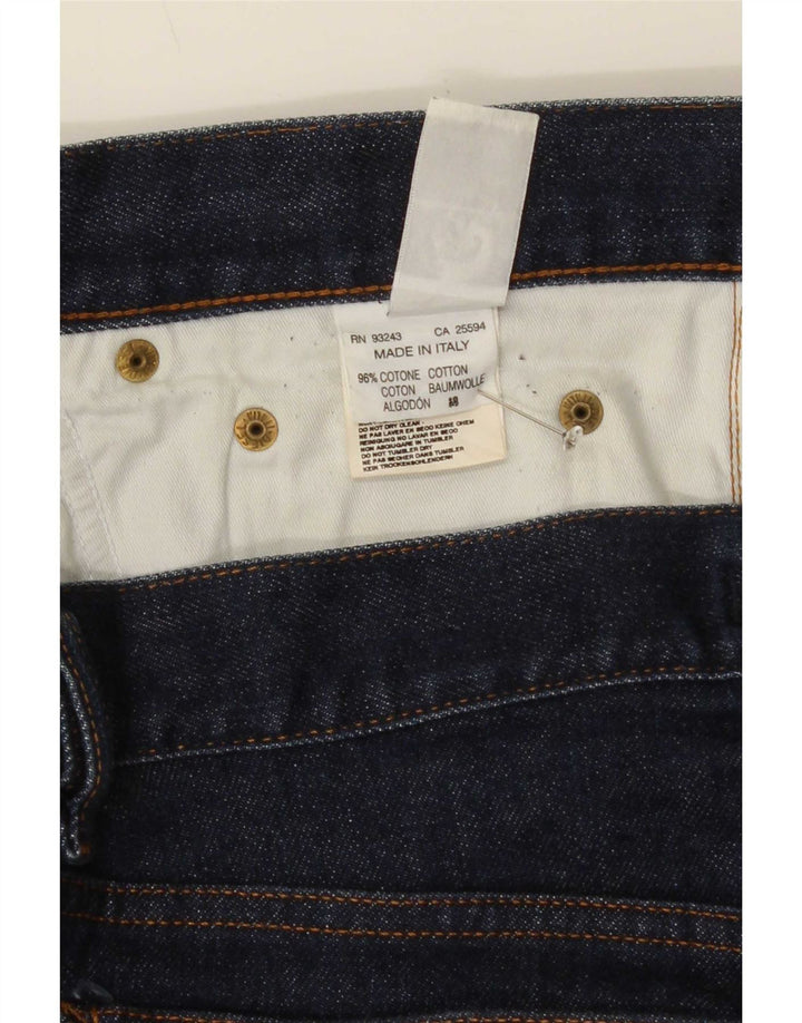 Jeans dritti da uomo Diesel W36 L30 cotone blu navy