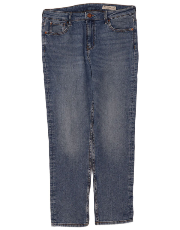 Marks & Spencer Jeans dritti da donna The Sienna UK 14 Large W34 L28 Blu
