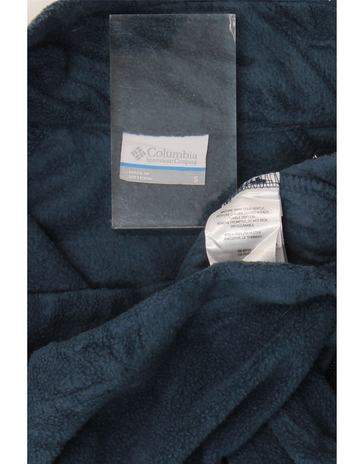 Giacca in pile da donna Columbia UK 10 Small poliestere blu navy