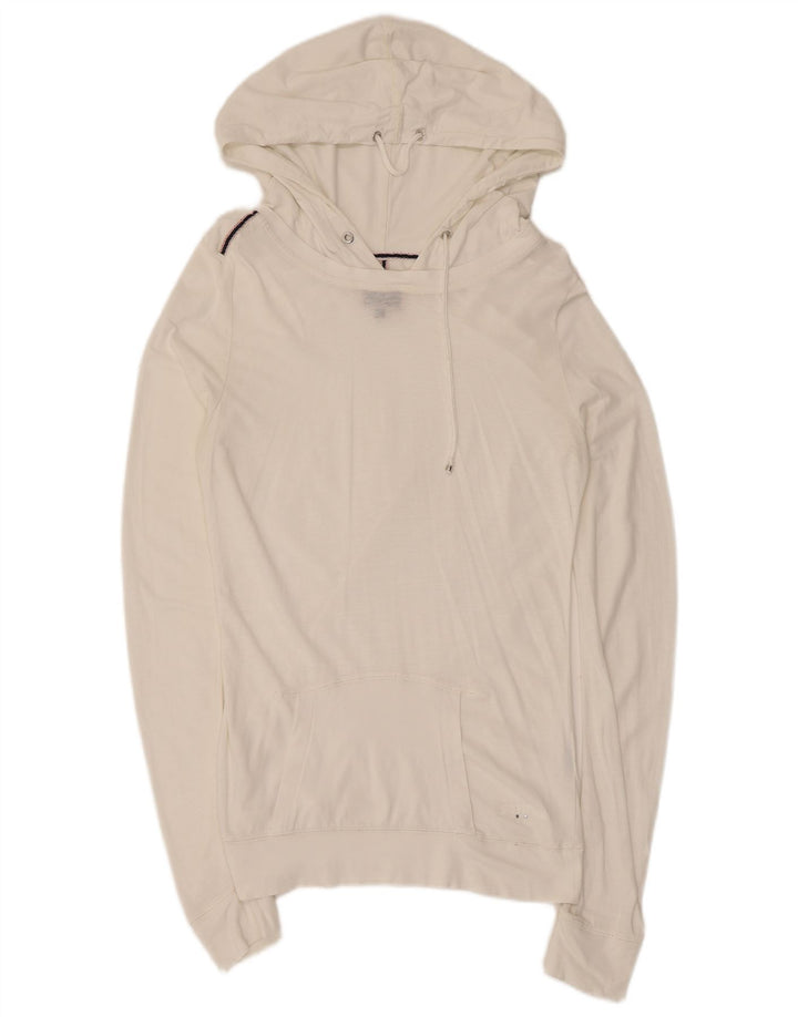 Maglione con cappuccio da donna Champion UK 10 piccolo cotone bianco