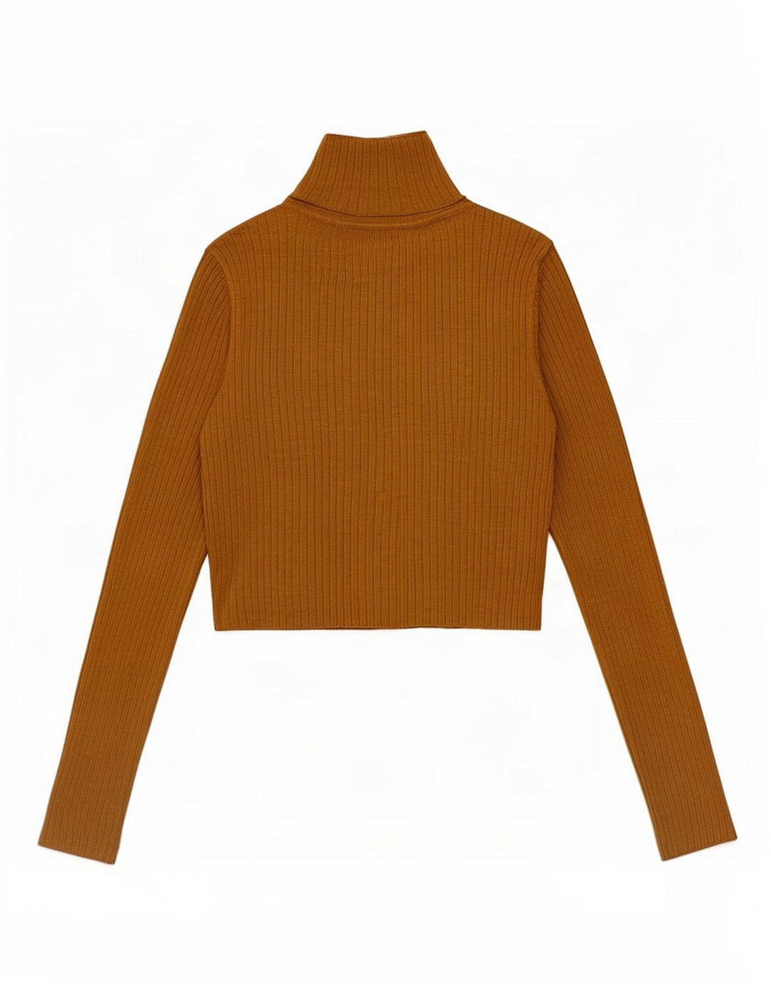 Top corto da donna Zara a maniche lunghe UK 12 Beige medio