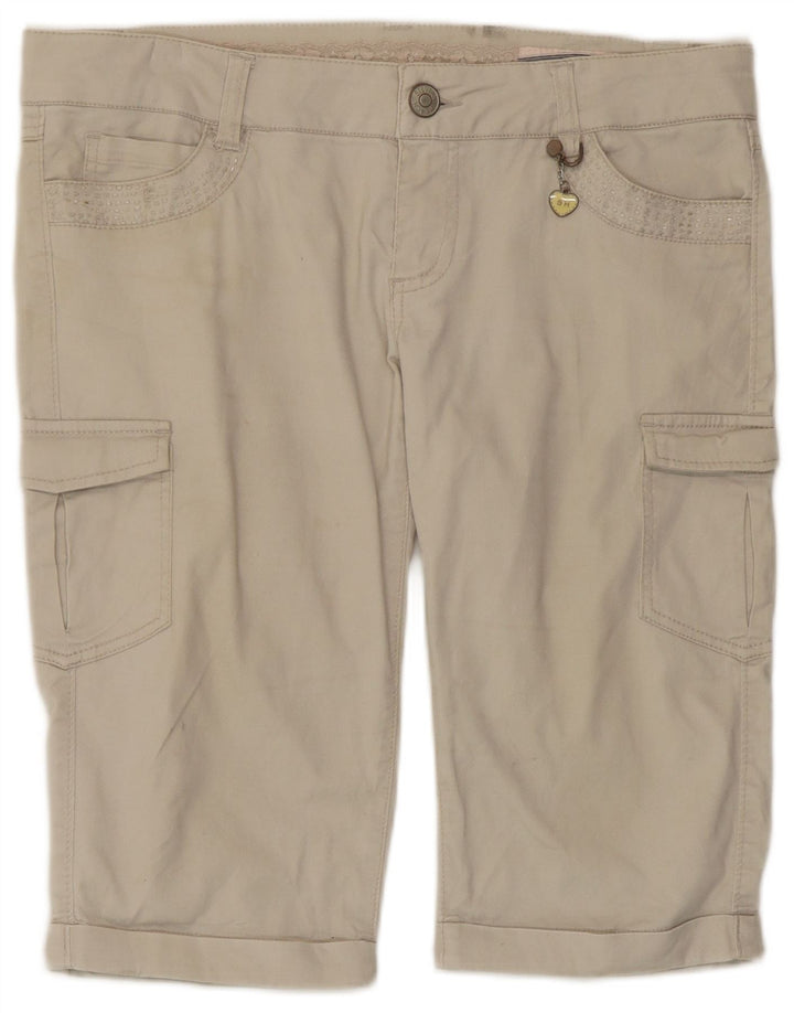 Pantaloncini cargo da donna Silvian Heach IT 46 Large W34 Beige