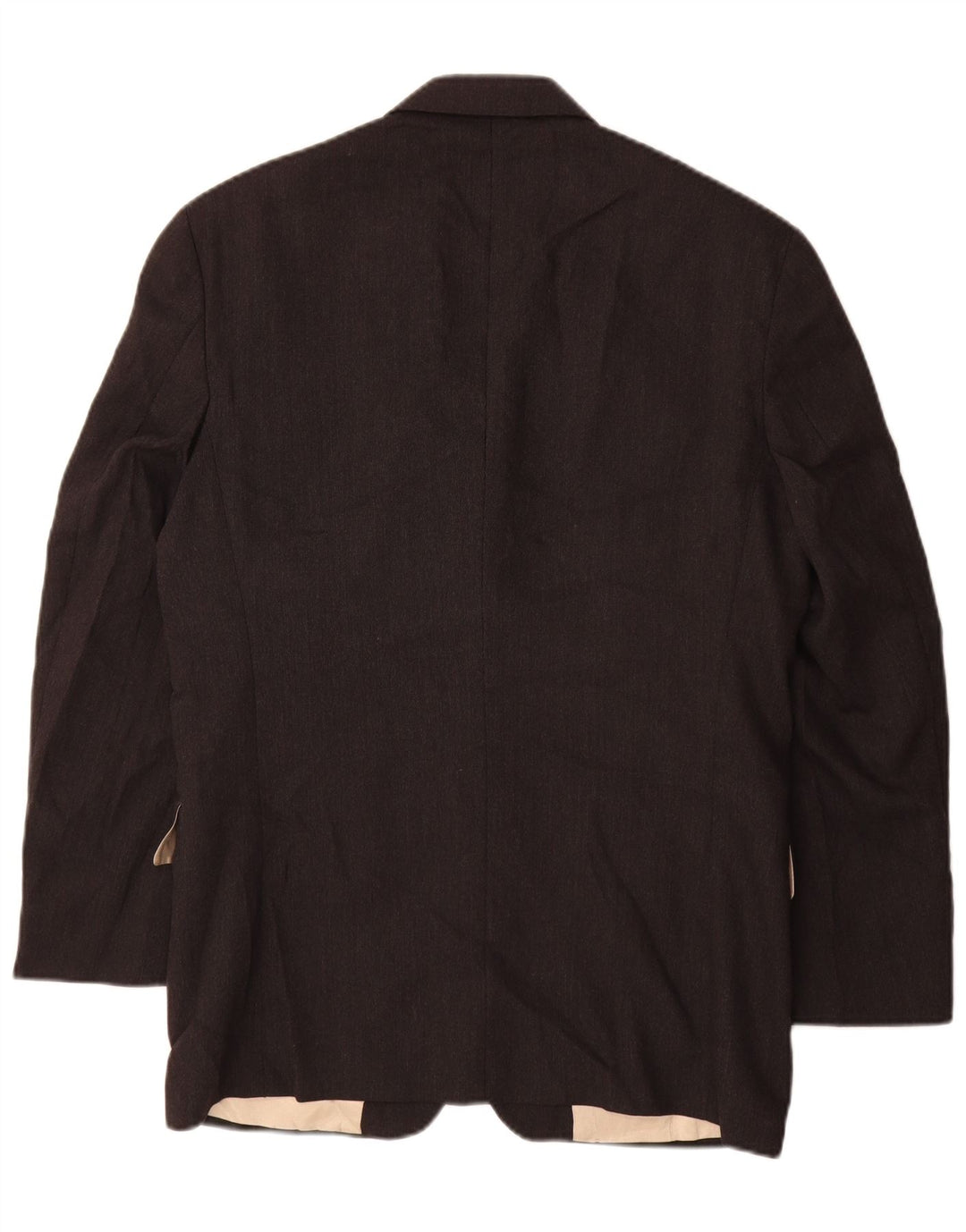 NAUTICA Giacca blazer a 3 bottoni da uomo UK 38 Lana grigio medio