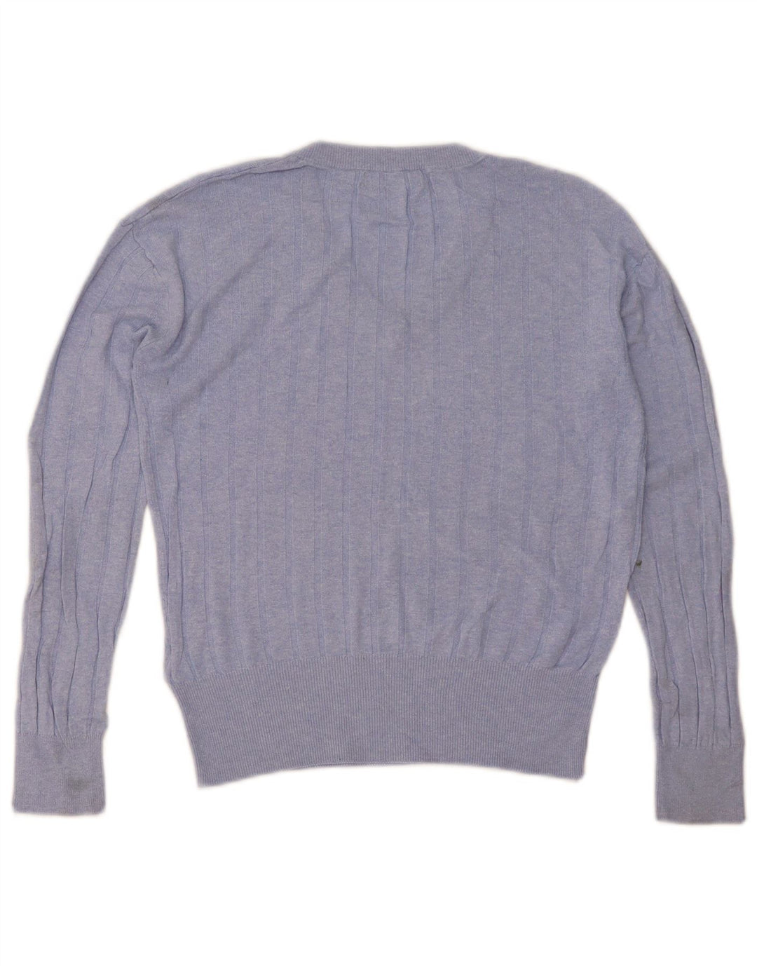 Maglione maglione con scollo a V da donna Marks & Spencer UK 10 piccolo blu