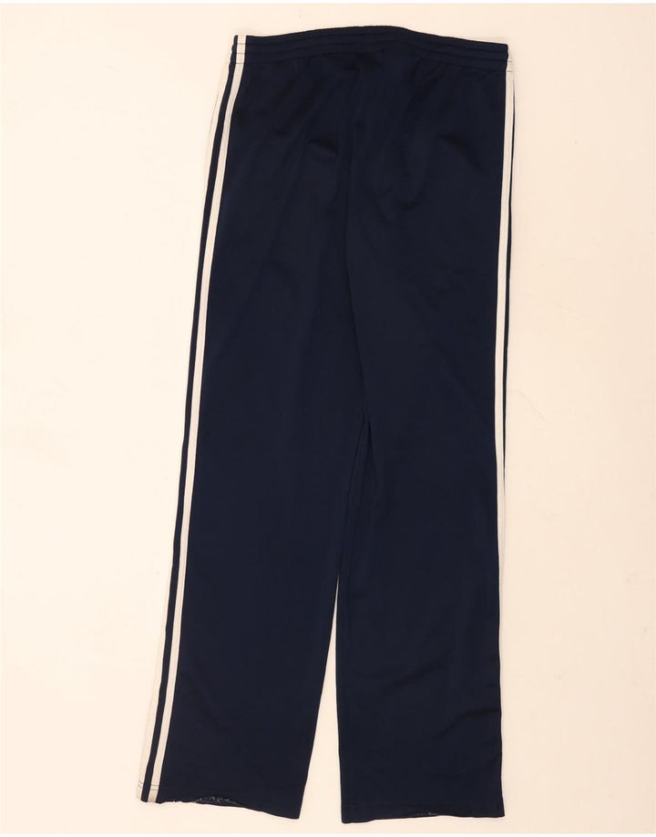 Pantaloni della tuta da ragazzo Adidas 15-16 anni in poliestere blu navy