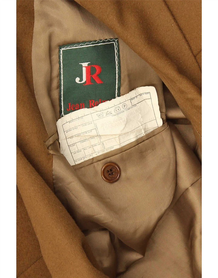 Giacca blazer doppiopetto vintage da uomo IT 52 XL Lana vergine beige