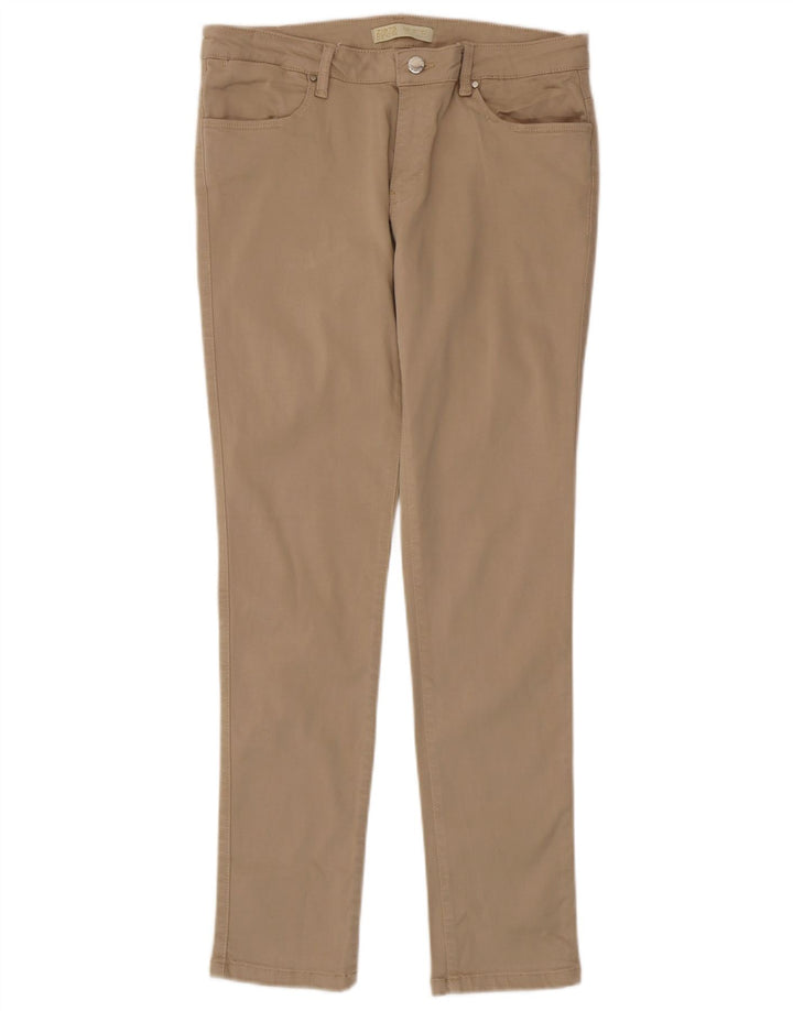 Jeans slim da donna Zara EU 44 XL W34 L30 Beige