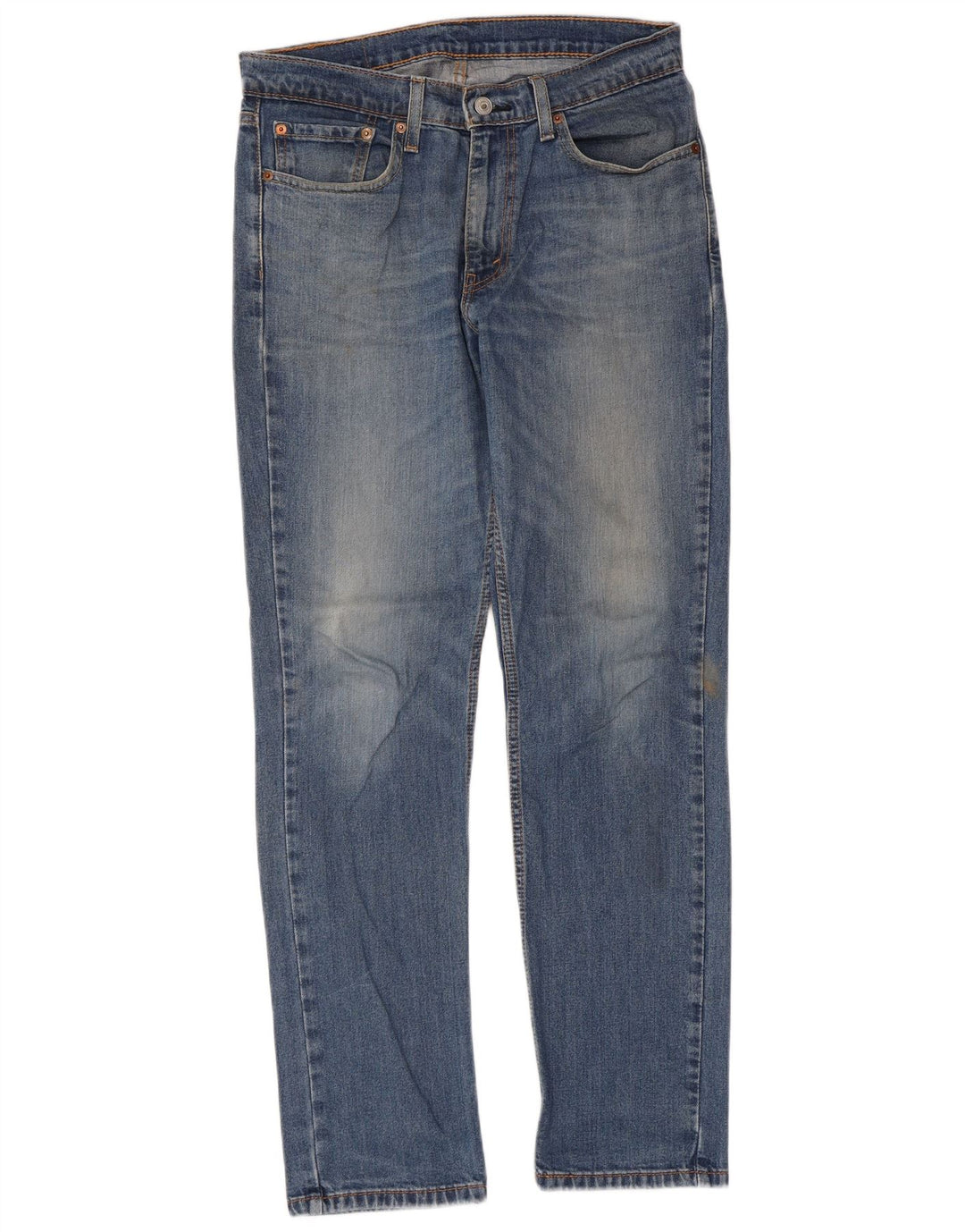 Levi's Uomo 511 Slim Jeans W32 L32 Cotone Blu