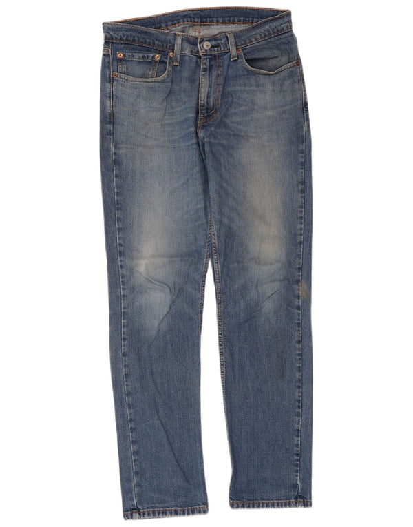 Levi's Uomo 511 Slim Jeans W32 L32 Cotone Blu