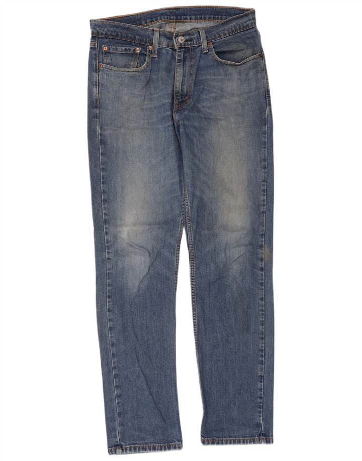 Levi's Uomo 511 Slim Jeans W32 L32 Cotone Blu