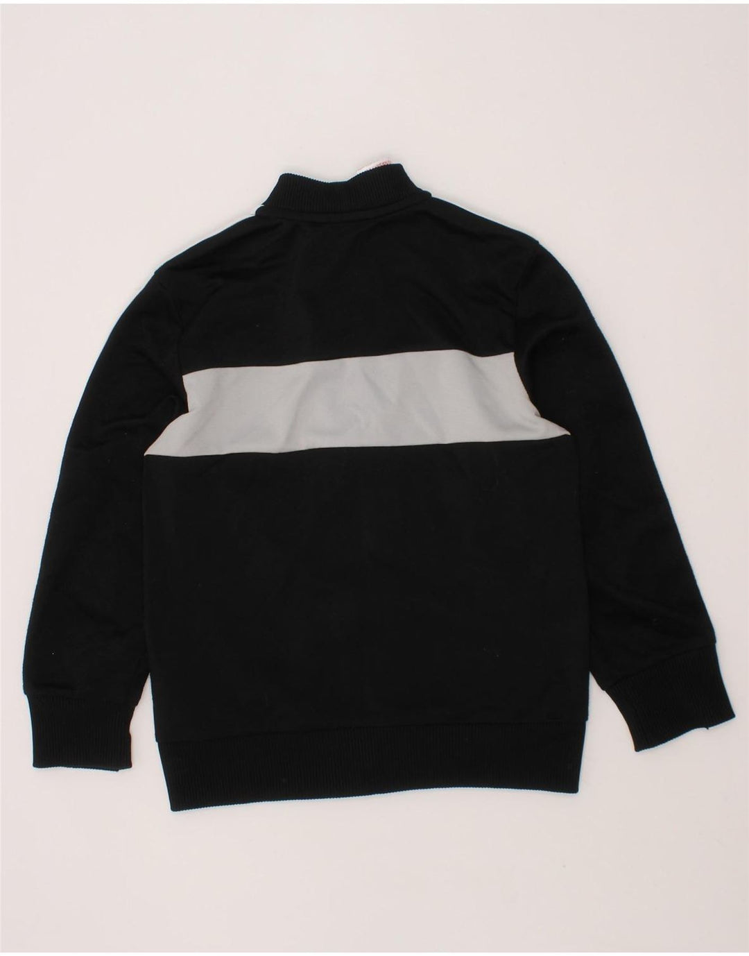 ADIDAS Boys Tracksuit Top Jacket 5-6 Years Black Colourblock Polyester Vintage Adidas and Second-Hand Adidas from Messina Hembry 