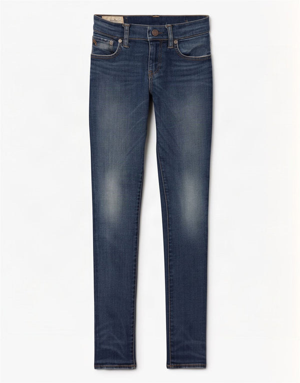 Jeans skinny da donna Polo Ralph Lauren W26 L31 cotone blu