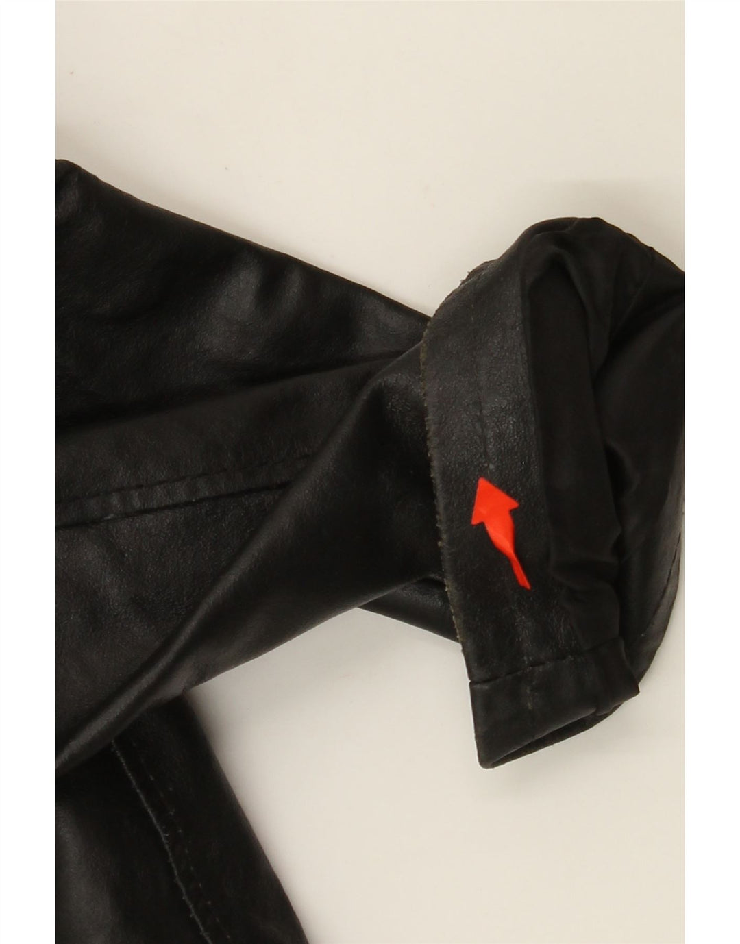 Giacca in pelle da uomo VINTAGE UK 40 grande in pelle nera