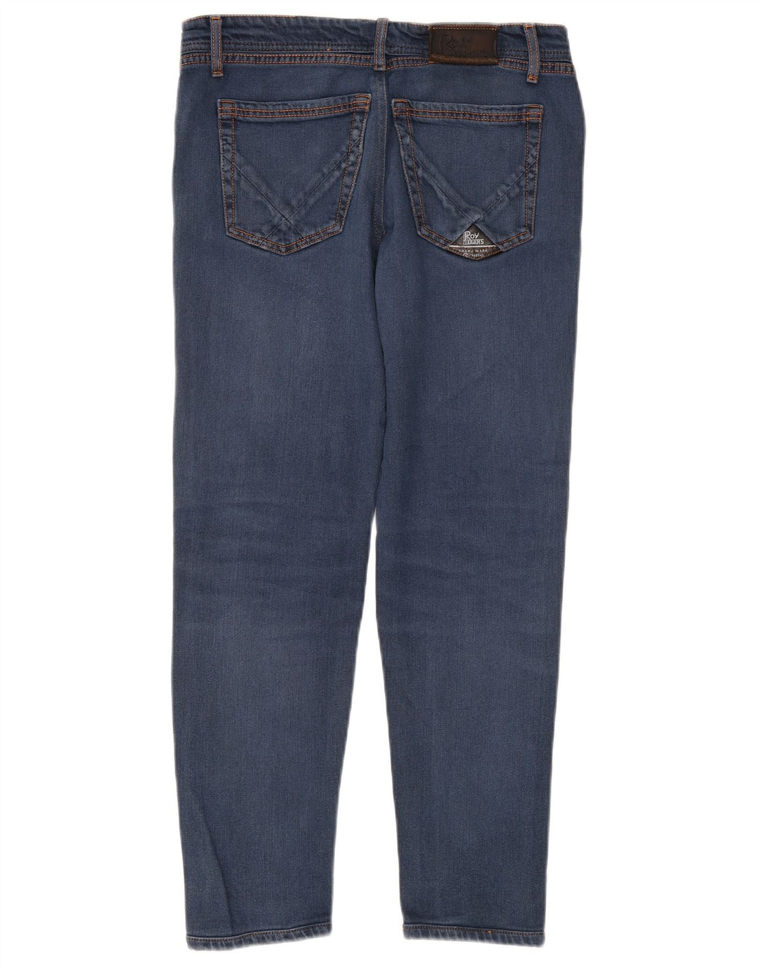 Jeans slim da donna Roy Rogers W30 L28 cotone blu