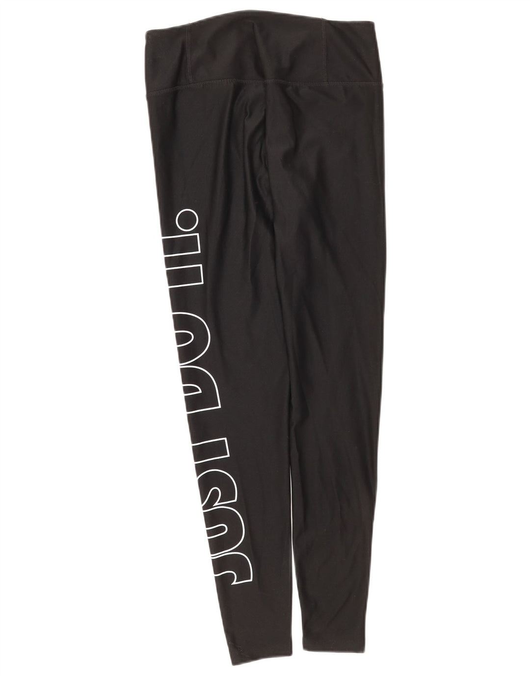 Leggings grafici Nike da donna Dri Fit UK 8 piccoli poliestere nero
