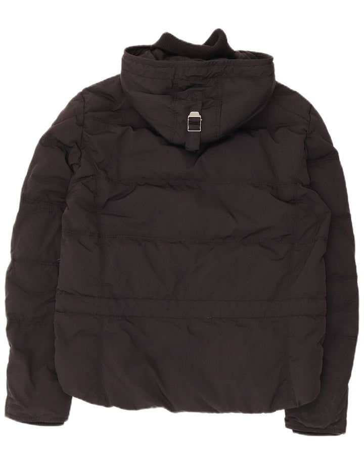 Piumino Brema Uomo con Cappuccio IT 46 Small Nero Poliammide